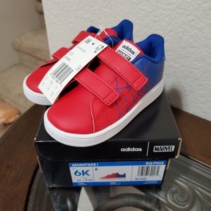 New Adidas Spiderman Toddler Shoes